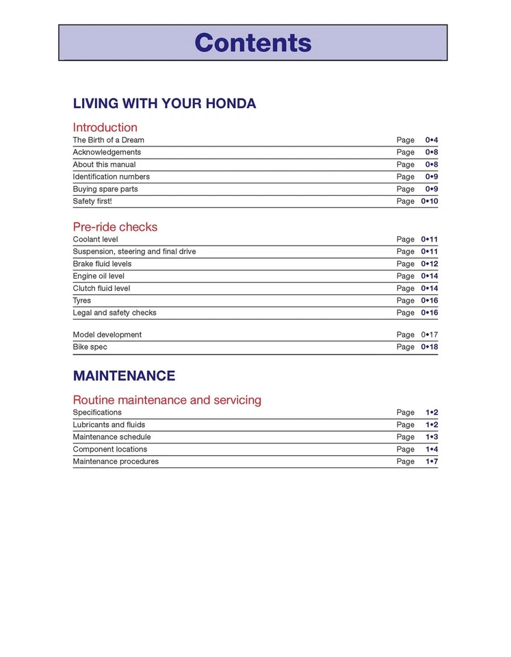 Honda CBF1000 (2006-2010), CBF1000F (2011-2017) & CB1000R (2008-2017) Haynes - Image 3 of 4
