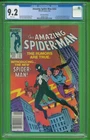 AMAZING SPIDER-MAN #252 CGC 9.2 NEAR MINT 1st Appearance of Black Costume 25-485