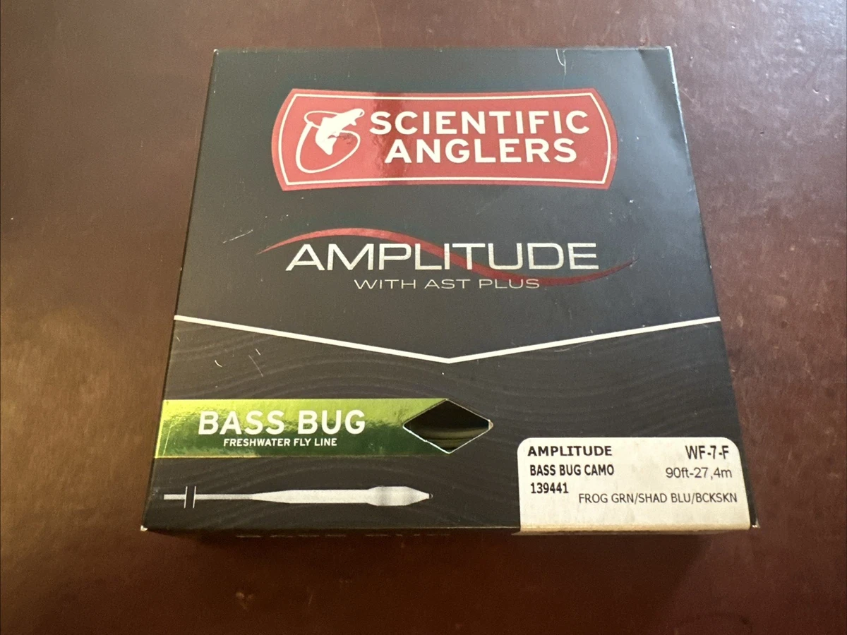 Soie De Pêche à La Mouche Scientific Anglers Mastery Bass Bug – WF7F – Frog Green/Blue