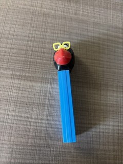 Vintage PEZ Raven Dispenser – Glasses No Feet Blue Stem. Austria Patent 2.6
