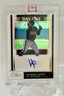 2022 Panini Three and Two Hedbert Perez Day One Auto Silver Holo /30 RC Brewers