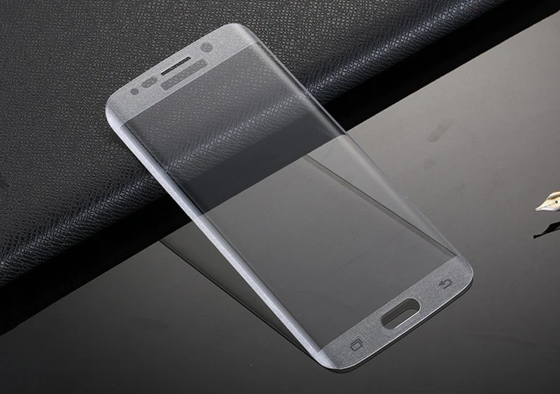 全曲面彩色钢化玻璃屏幕保护膜三星 Galaxy Plus S7 S8 S9 — 第 4/4 张图片