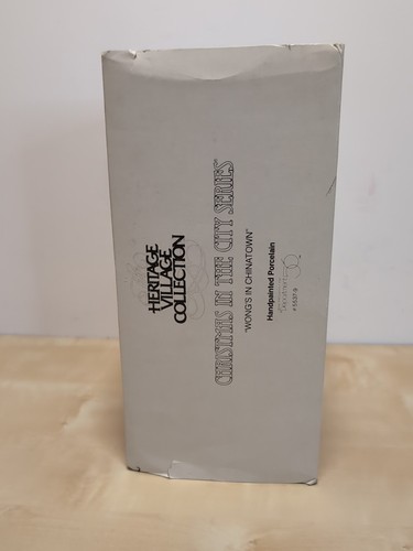 Dept 56- Christmas in the City- RARE-" WONG'S IN CHINATOWN " Box & Foam# 5537-9 - Picture 6 of 8