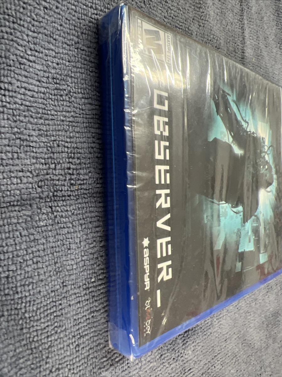 Jeu Observer - PlayStation 4 - Limited Run #162 - Neuf Sous Blister - Édition Limitée