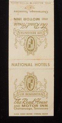1960s? The Read House and Motor Inn Benignitate Chattanooga TN Hamilton Co MB