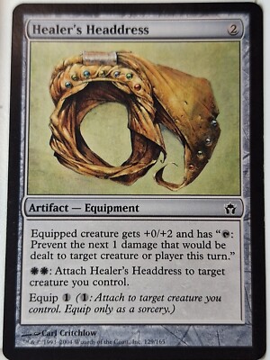 Healer's Headdress - Fifth Dawn - Magic the Gathering MTG Nice!