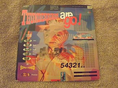 F.A.B. featuring MC Parker.....Thunderbirds Are Go........45rpm