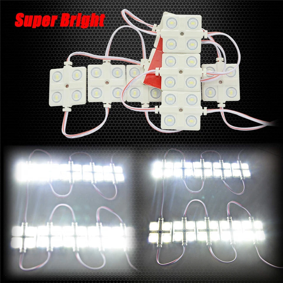 Kit de luz LED Vauxhall Vivaro super brilhante carga interior van - 40 LEDs - Imagem 2 de 4