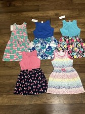 Gymboree Outlet Girl Dress Size 6 Summer Sleeveless Lot Of 5