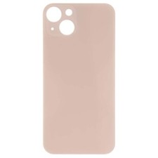 Back Glass Big Hole for Apple iPhone 13 Pink Replacement Repair Part Fix