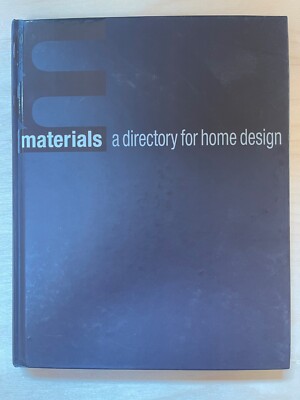 Pre-owned book, 'Materials' - Architectural book about clever use of materials