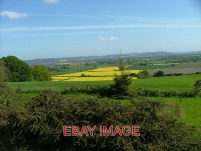 FOTO SHENMORE BLICK NACH NORDEN VON BATCHY HILL FRÜHLINGSSZENE VERGEWALTIGUNG IN VOLLER BLÜTE. 200