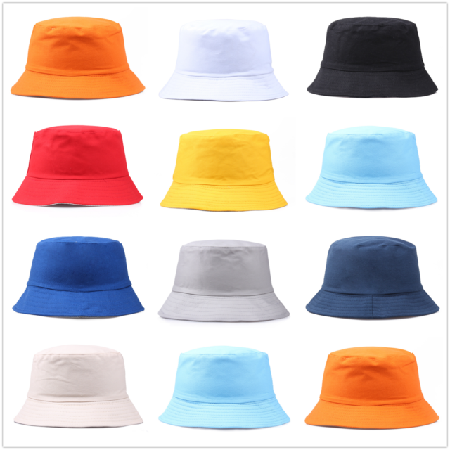 Bucket Hat Adults Unisex Summer Winter Fishing Beach Festival Sun 100% Cotton