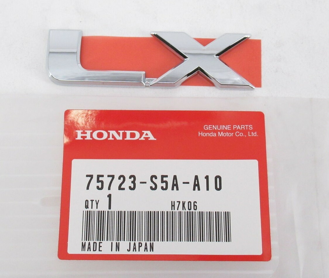 Genuine OEM 2001-2005 Honda Civic LX Rear Emblem Badge