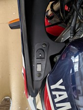 Rétroviseur Droit Yamaha FJ/FZ 700/750/1200 | Noir | Modèle 1985-1997 | Compatible Vicma