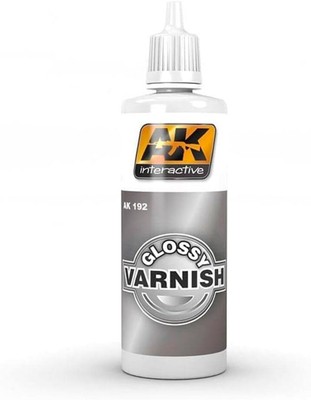 AK Interactive Glossy Acrylic Varnish (60mL Bottle)