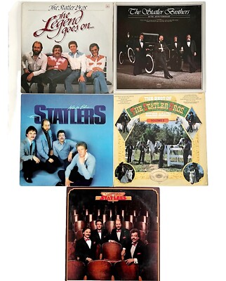 The Statler Brothers Lot Of 5 Vinyl Records 1980s 33 12'' Country VRA17