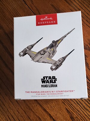 HALMARK STAR WARS 2023 ''THE MANDALORIAN'S N-1 STARFIGHTER'' -  B4