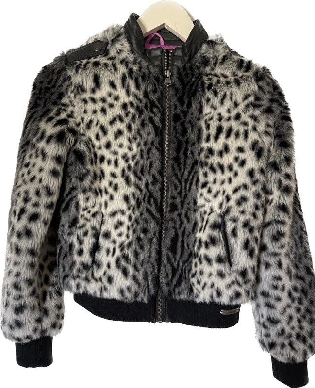 Diesel faux fur clearance jacket