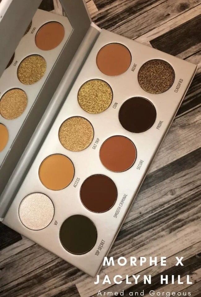 New! Jaclyn Hill X Morphe THE VAULT Eyeshadow Palette NIB - ARMED AND GORGEOUS - Image 2 of 4