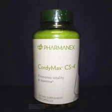 Nu Skin Nuskin Pharmanex CordyMax Cordy Max CS-4 120 Capsules Sealed (Brand New)