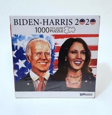 Joe Biden Kamala Harris Jigsaw Puzzle 1000 Piece 2020 Funwares Commemorative New