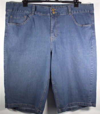 Avella Denim Shorts Blue Women's Size 