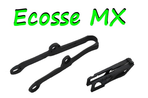 Kettenführungssatz Kawasaki KX250F 2009-2016 UFO schwarz 4710