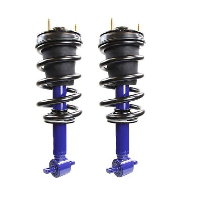 Pair Set of 2 Front Monroe Strut & Coil Spring Kit For Chevy No Electronic Susp