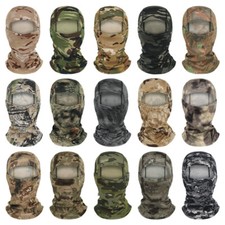 Men Women Camo Balaclava Full Face Mask Ski Mask Summer Breathable Hunting