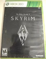 XBox 360 The Elder Scrolls V: Skyrim Video Game Epic Fantasy Reborn Complete