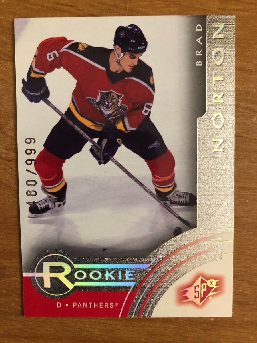 2001/2 SPx Brad Norton RC 480/999 Florida Panthers | eBay