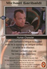 Babylon 5: Michael Garibaldi [Ungraded] from set B5 Premiere B5 Precedence