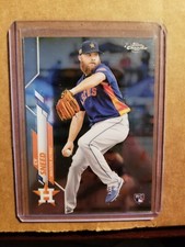 2020 Topps Chrome Update #U-50 Cy Sneed Astros RC MLB Baseball ROOKIE Card