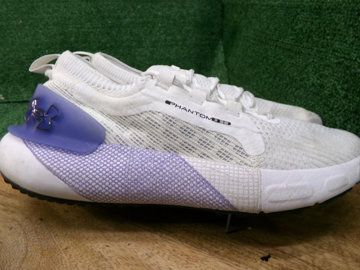 Under Armour Womens HOVR Phantom 3 SE Gray Purple Running