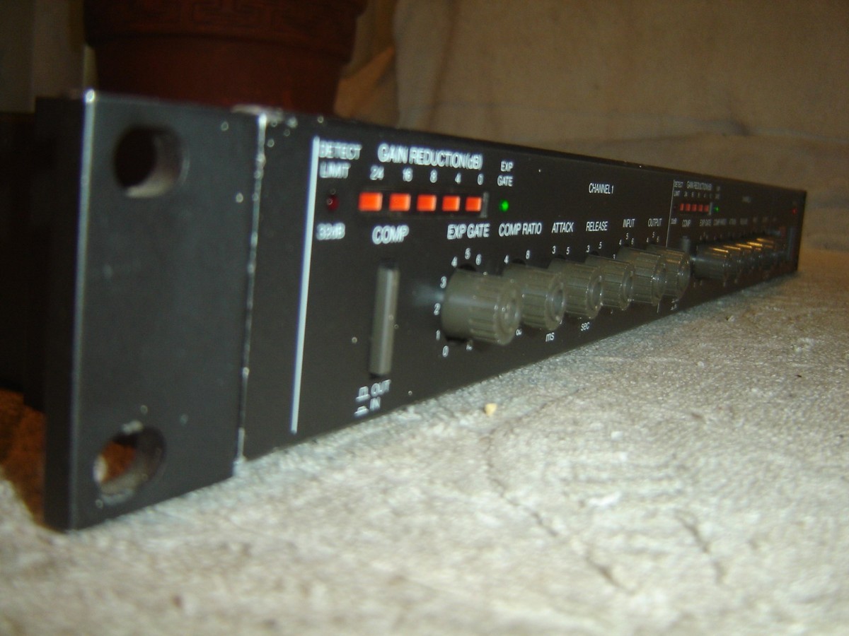 Fostex 3070, 2 Channel Compressor Limiter, 120V, Vintage Rack | eBay