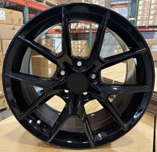 18" CIVIC TYPE R STYLE 5x114.3 WHEELS RIMS BLACK FITS HONDA CRV ACURA TSX TL ILX