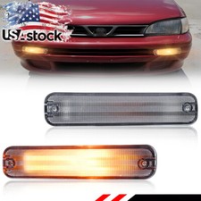 2pcs Jdm Clear Front Bumper Signal Lights For 1993-1998 Subaru Classic Impreza