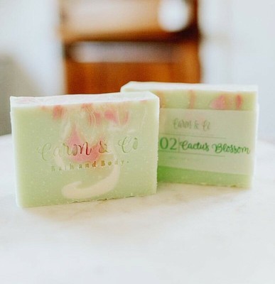 Herbal Bar Soap Organic coconut oil 100% pure essential oils Natural Handmade