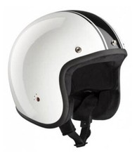 Casco MOTO 70'S CLASSIC BANDIT Jet Open Face Helmet Custom NON OMOLOGATO