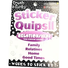 Fresh and Funky Sticker Quips II Sticker Book