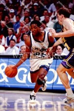 EW926 Nick Anderson Orlando Magic Drives Basketball 8x10 11x14 16x20 Photo