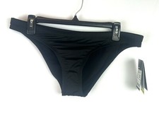 Nike Women  s Black Cheeky Bikini Bottom Size Large