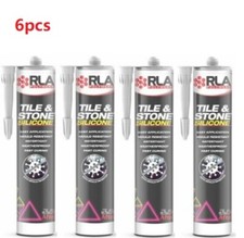 6pcs x AFTEK Tile & Stone Silicone (White)  M...