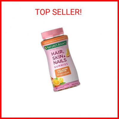 Nature's Bounty Optimal Solutions Hair, Skin & Nails with Biotin and Collagen, C