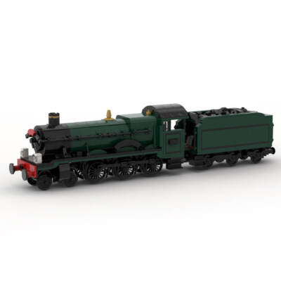 MOC-117927 GWR 8W Hall Class  Kinlet-Hall  Steam Locomotive 1009 Parts