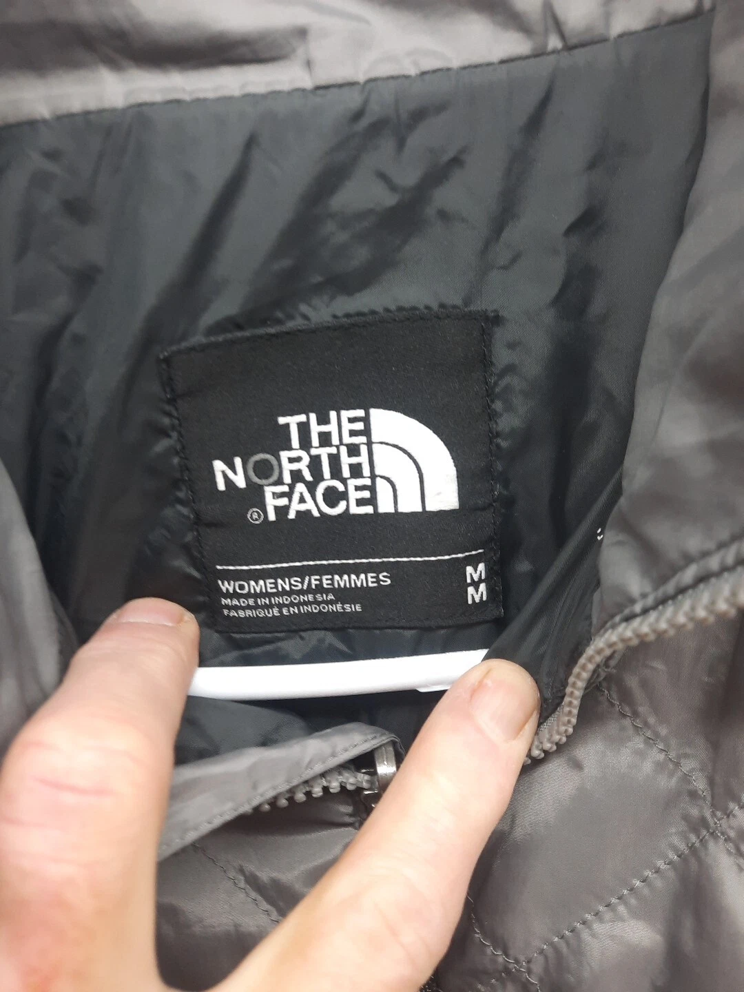 north-face quilted nylon jacket
