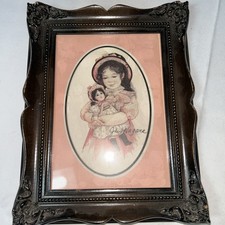 Olivia and her Jumeau Doll" by artist Jan Hagara