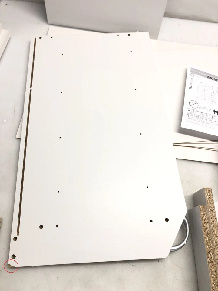 Interlink Pronti mit 4 Schubladen Rollcontainer - Weiß - Bild 4 von 4