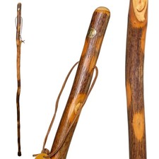 Handcrafted Wood Walking Stick Lightweight Trekkng Pole USA Made Hiking Access
